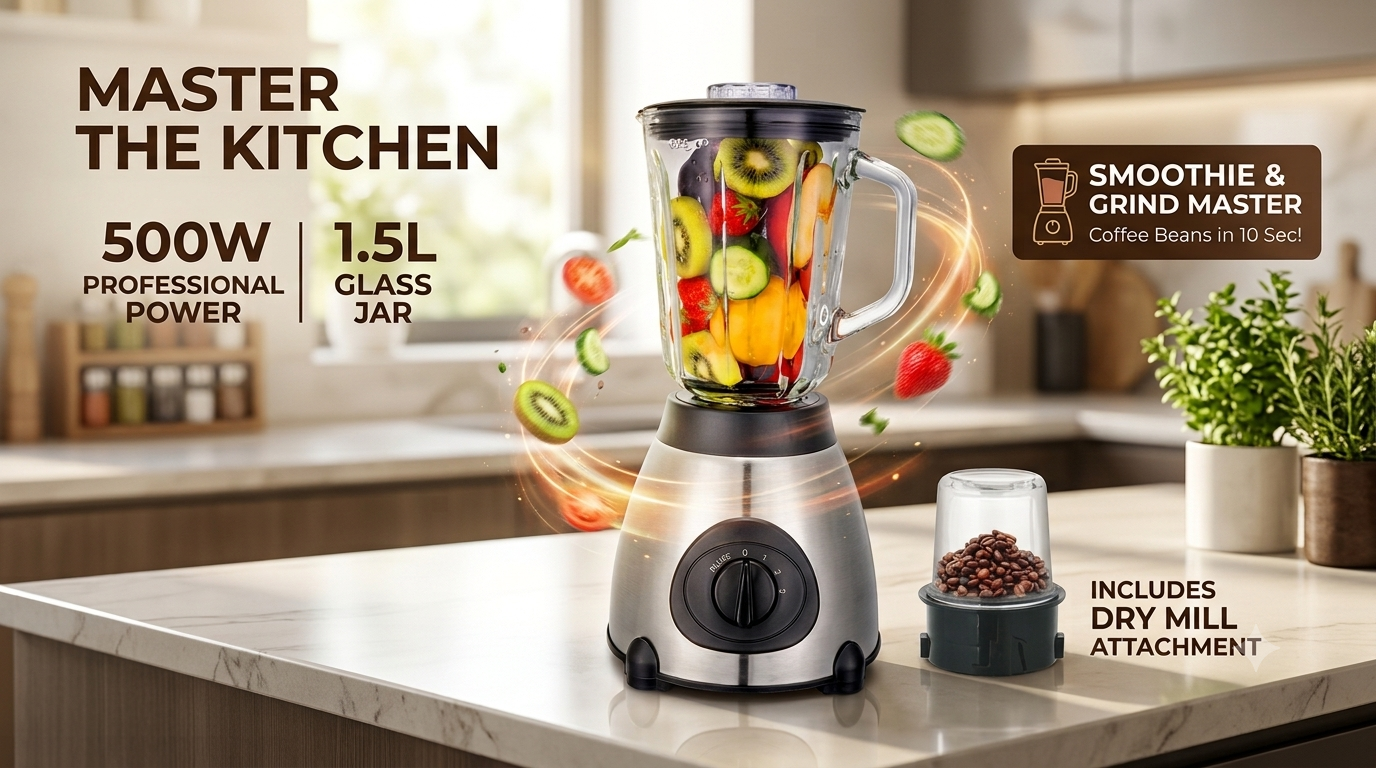 2 in 1 Quality Juicer Blender